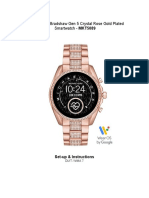 Michael Kors MKT 5089 - Set-Up & Instructions