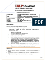 Formato de Trabajo Académico Procesos