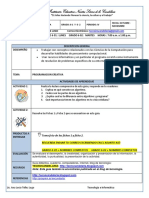 Guia Grado 6 Tecnologia IV Periodo Introduccion A La Programacion