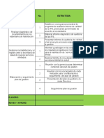 Plan de Mejoramiento Matriz 5W1H