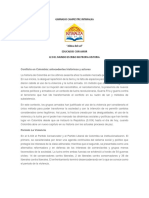 Breve Reseña Historica Del Conflicto y Viloencia en Colomba.