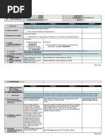 The Learner Demonstrates Understanding Of... : GRADES 1 To 12 Daily Lesson Log