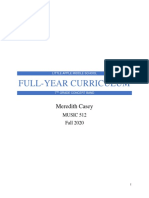 Full-Year Curriculum