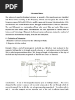 Ultrasonic Waves: 1. Production of Ultrasonics