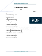 Estamos de Fiesta Con Jesus Coro PDF