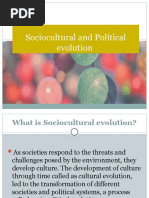 Sociocultural and Political Evolution