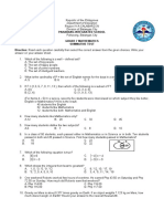 Paharang Integrated School: Department of Education