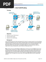 Chapter 5 Lab 5-1 - Inter-VLAN Routing: Topology