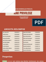 PowerPoint Hak Privilege - Reguler B