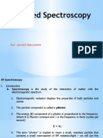 Infrared Spectroscopy: Nur Jannah Baturante