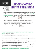 Praxias Con La Ratita Presumida PDF