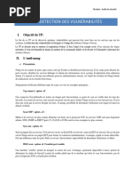 TP1 Atelier Audit Securite PDF