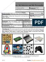 3 MS 2nd Generation Sequence One - Me, My Abilities, My Interests and My Personality - All Lessons by Khelil Moudjib Arrahmane 2019-2020