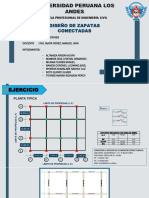 Cimentaciones - Zapata Conectada - C1