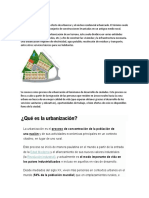 Tarea Urbanizacion