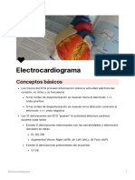 Electrocardiograma: Conceptos Básicos