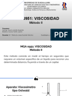 MGA 0951 - VISCOSIDAD Método II PDF