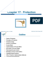 Chapter 17: Protection: Silberschatz, Galvin and Gagne ©2018 Operating System Concepts - 10 Edition