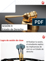 Sesión 9 RV - Estado de Derecho