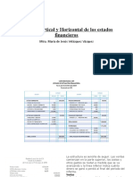 Análisis Vertical y Horizontal de Los Estados Financieros 2