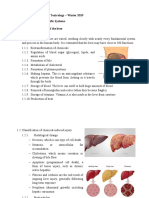 SAAM-6636-001: Industrial Toxicology - Winter 2019 Class 11: Toxicology of Specific Systems 1. Occupational Toxicology of The Liver