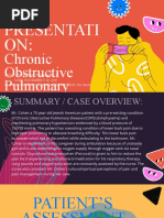 CASE PRESENTATION - Chronic Obstructive Pulmonary Disease COPD Emphysema