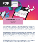 Napster Case Study: 7601 - Managing E-Business