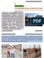 CONSTRUCCIONES I Residente, Supervisor y Cuaderno de Obra