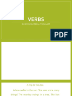 Verbs: By: Miss Elishaveen M. Pascual, LPT