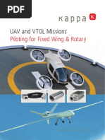 UAV and VTOL Missions: Piloting For Fixed Wing & Rotary