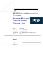 RD050 Business Requirements - BESCOM - OTL