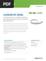 Luxeon Xf-3535L: Turnkey Solution On A Flexible Substrate With Optimized Performance and Uniform Light Distribution