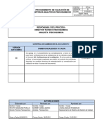 Po 04 Procedimiento de Validacion de Metodos Analiticos PDF