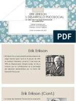 Erik Erikson - Teoría Del Desarrollo Psicosocial