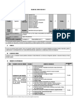 Silabos 2020 - Ii - Cálculo 1 PDF