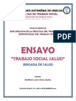 Trabajo Social en El Area de Salud