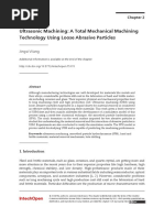 Ultrasonic Machining A Total Mechanical Machining PDF