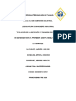 Evolución de La Inversión Extranjera en Panamá Con Intro e Info Extra