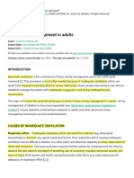 Basic Airway Management