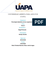 Tarea 2 de Psicologia Industrial