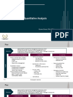 Quantitative Analysis: Eymen Errais, PHD, FRM