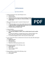 Chapter 30 - Financial Instruments: QUESTION 30-11 Multiple Choice (PAS 32)