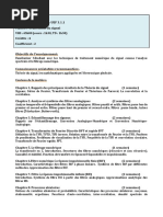 Traitement Du Signal PDF