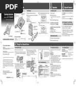 KX-TS500MX: Getting Started Operation Special Features