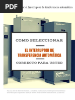 Cómo Seleccionar El Interruptor de Trasferencia Automática Correcto