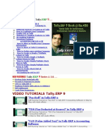 Tally: Video Tutorials Tally - Erp 9