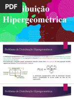 12 - Problema de Distribuição Hipergeométrica