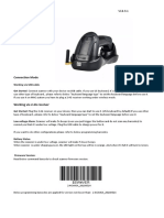 RD-H8 2D Wireless Barcode Scanner Manual