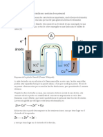 Elaboración de Celdas Electrolíticas y Medición de Su Potencial