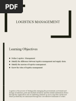 Logistics Management